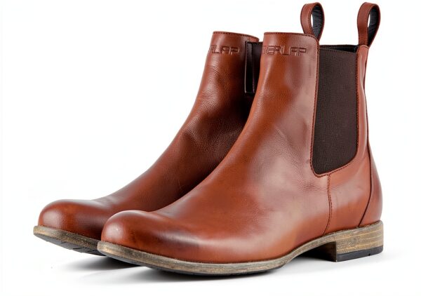 Overlap Chelsea - Scarpe da uomo, marrone, taglia 40-0
