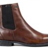 Overlap Chelsea - Scarpe da uomo marrone taglia 39, protezione-3
